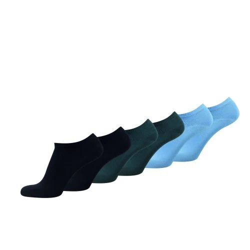 Tom Tailor Herren kurze Organic Socken Sneaker 6er Pack Mixed